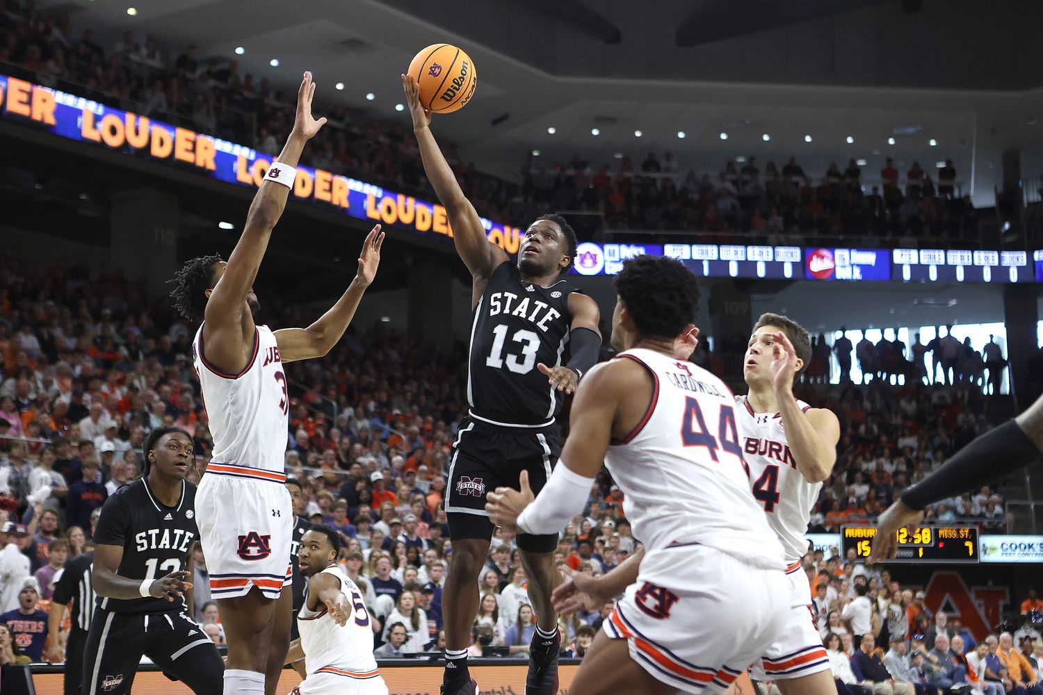 NCAA Basketball: Mississippi State at Auburn